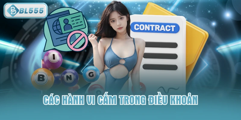 Các hành vi cấm trong điều khoản