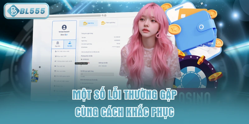 Một số lỗi thường gặp cùng cách khắc phục
